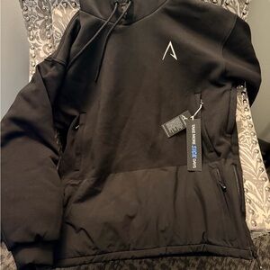 Men's Black Performance Jacket by [Brand]